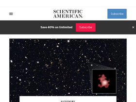 'scientificamerican.com' screenshot