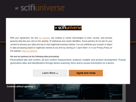 'scifi-universe.com' screenshot