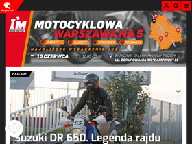 'scigacz.pl' screenshot
