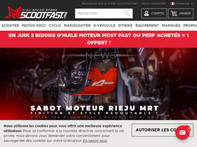 'scootfast.net' screenshot