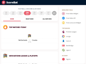 'scorebat.com' screenshot