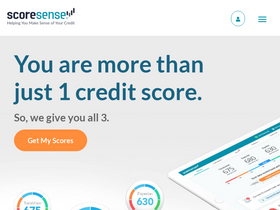 'scoresense.com' screenshot