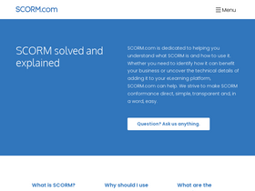 'scorm.com' screenshot