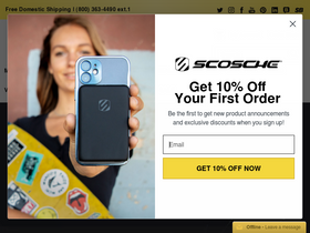 'scosche.com' screenshot
