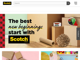 'scotchbrand.com' screenshot