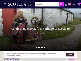 'scotclans.com' screenshot