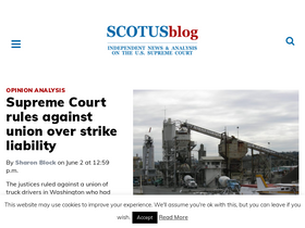 'scotusblog.com' screenshot