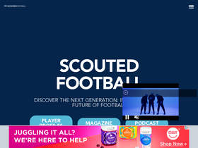 'scoutedftbl.com' screenshot