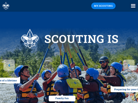 'scouting.org' screenshot