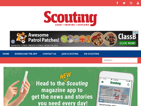 'scoutingmagazine.org' screenshot