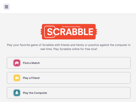 'scrabble.com' screenshot