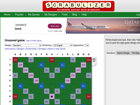 'scrabulizer.com' screenshot