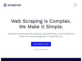 'scraperapi.com' screenshot