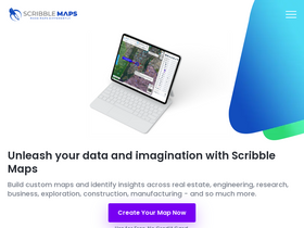 'scribblemaps.com' screenshot