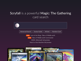 'scryfall.com' screenshot