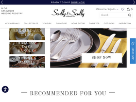 'scullyandscully.com' screenshot
