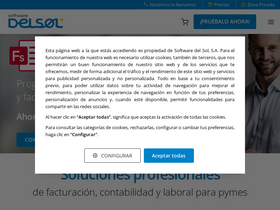 'sdelsol.com' screenshot