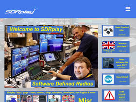 'sdrplay.com' screenshot