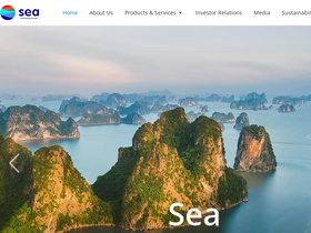 'sea.com' screenshot