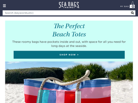 'seabags.com' screenshot