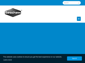 'seachem.com' screenshot