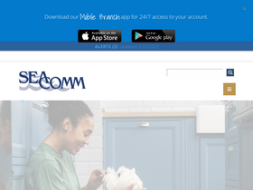 'seacomm.org' screenshot
