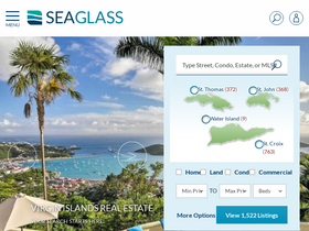 'seaglassproperties.com' screenshot