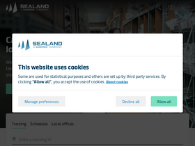'sealandmaersk.com' screenshot
