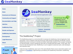 'seamonkey-project.org' screenshot