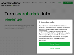 'searchmetrics.com' screenshot