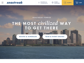'seastreak.com' screenshot