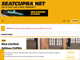 'seatcupra.net' screenshot