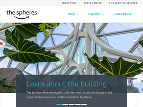 'seattlespheres.com' screenshot