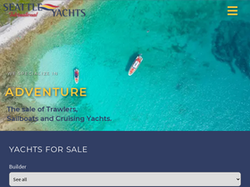 'seattleyachts.com' screenshot