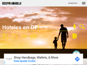 'seccionamarilla.com.mx' screenshot