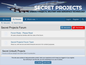 'secretprojects.co.uk' screenshot