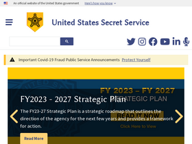 'secretservice.gov' screenshot