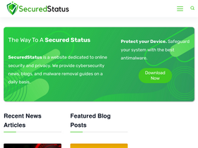 'securedstatus.com' screenshot
