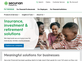 'securian.com' screenshot