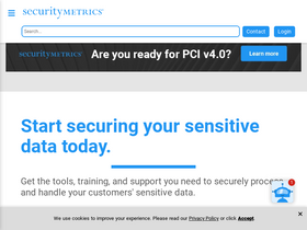 'securitymetrics.com' screenshot