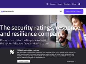 'securityscorecard.com' screenshot