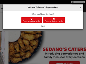 'sedanos.com' screenshot