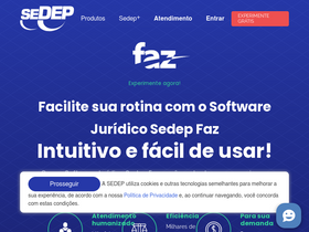 'sedep.com.br' screenshot