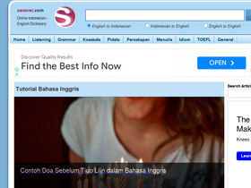 'sederet.com' screenshot