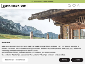 'sediarreda.com' screenshot