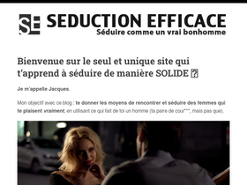 'seduction-efficace.com' screenshot