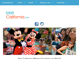 'seecalifornia.com' screenshot