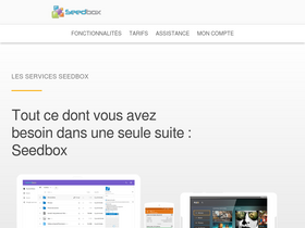 'seedbox.fr' screenshot