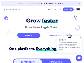 'seedlegals.com' screenshot