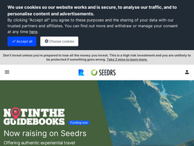 'seedrs.com' screenshot